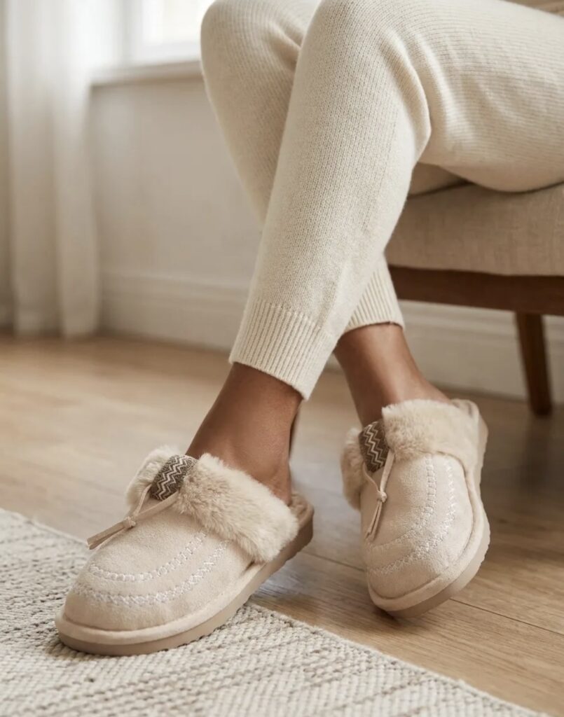 Pantoffels Beige